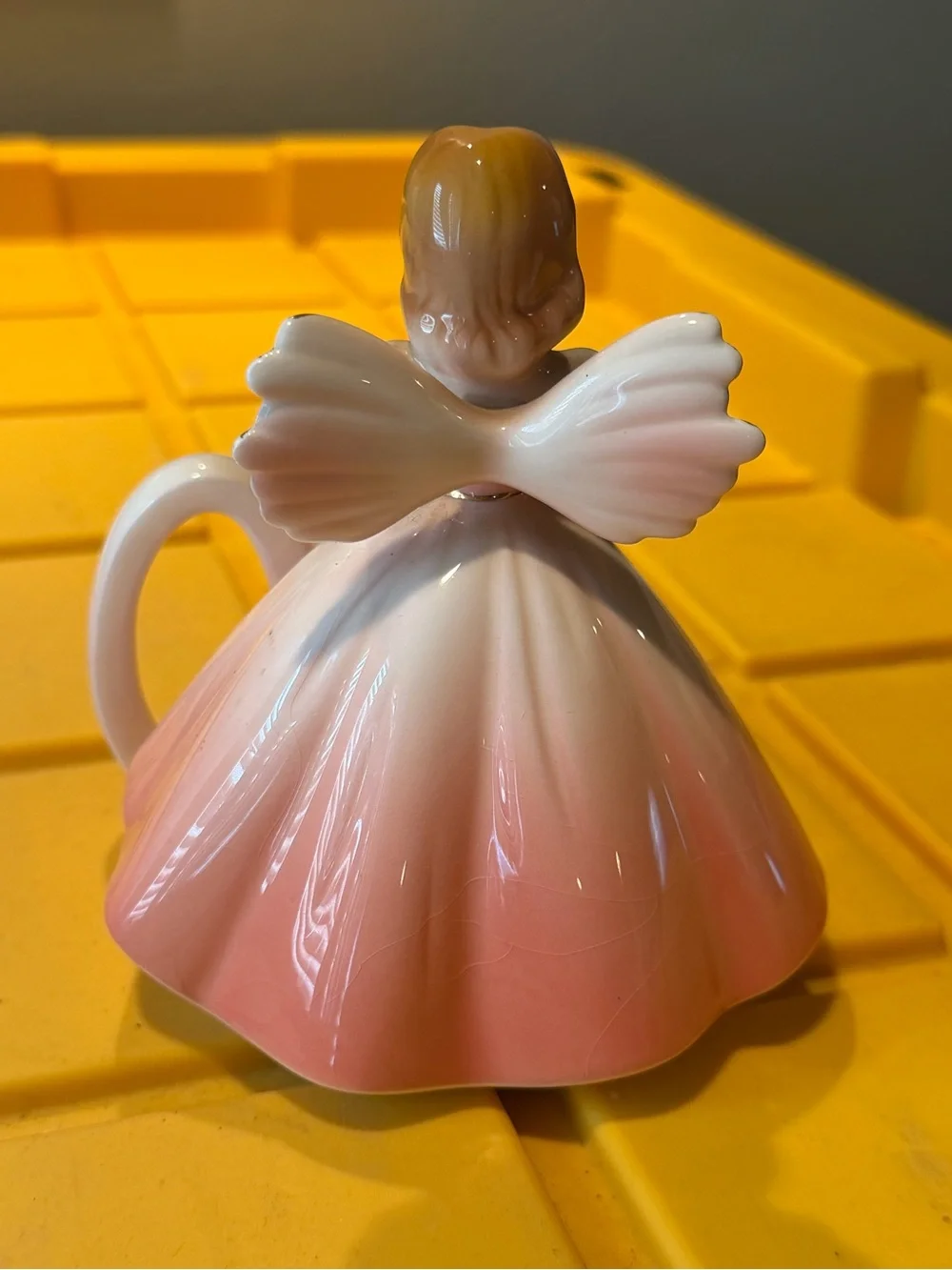 vintage 10-year-old birthday figurine by Josef Originals Birthday Cake Topper